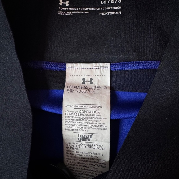 Under Armour HeatGear High-Waist Women’s Leggings w/No Slip Waist; Reflective - Picture 7 of 9